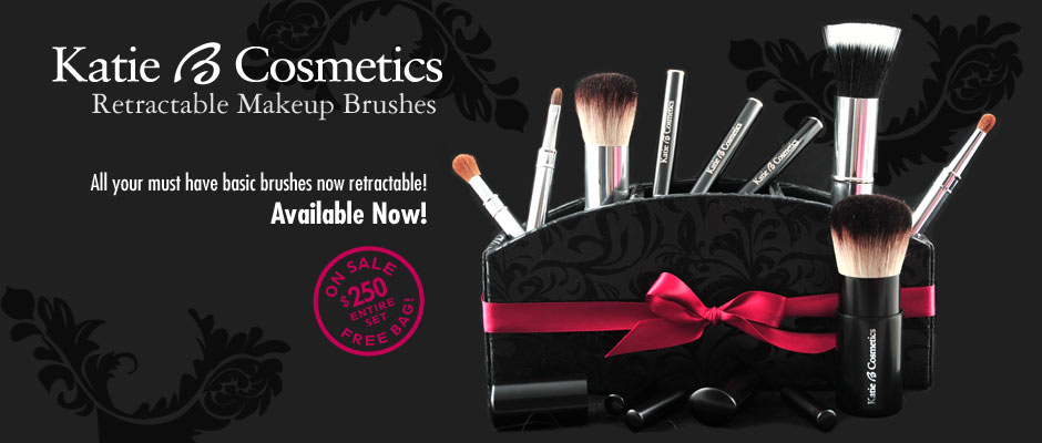 retractable makeup brushes. Retractable Makeup Brushes